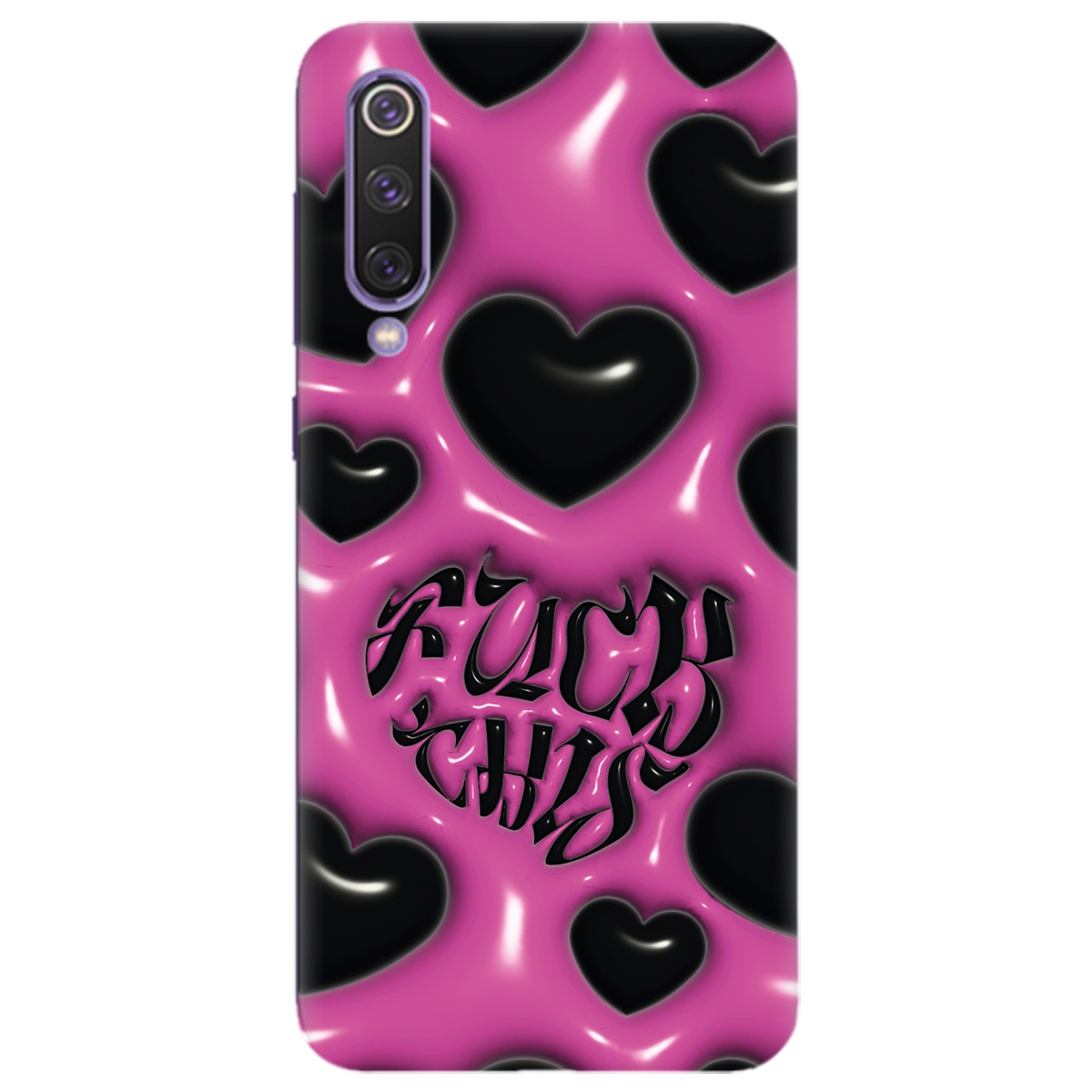 Чехол для Xiaomi Mi 9 SE Зухвалі серця - фото 1 - Чехлы для телефонов