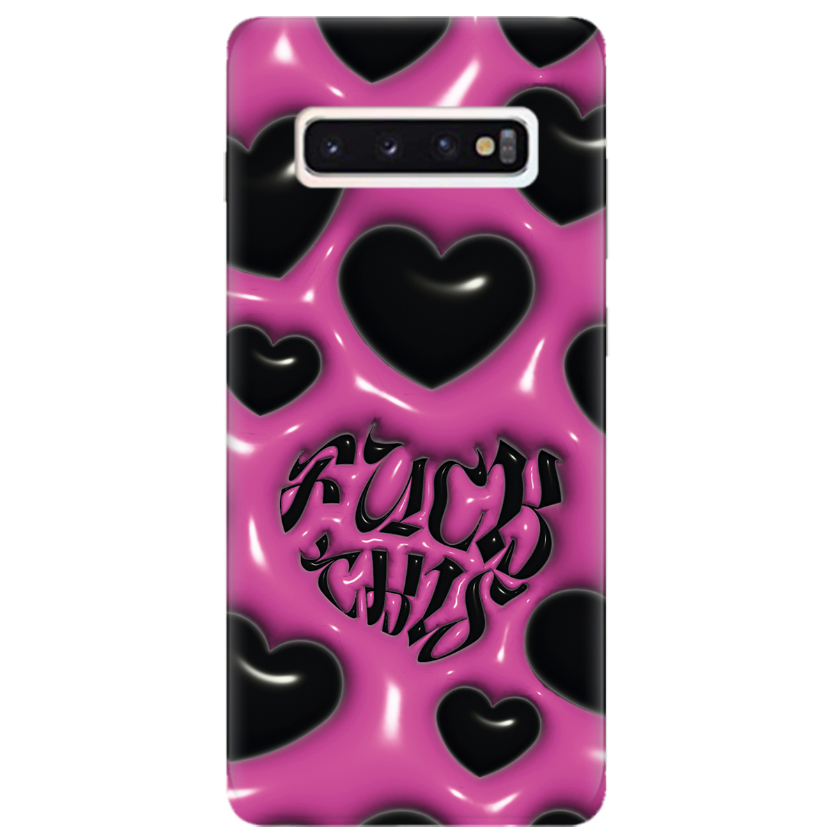 Чохол для Samsung Galaxy S10 Зухвалі серця - фото 1 Чохол для Samsung Galaxy S10 Зухвалі серця - фото 1 - Чохли для телефонів