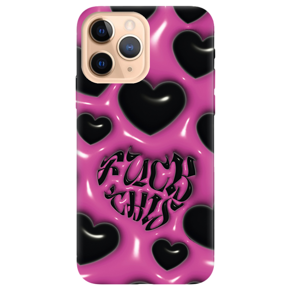 Чехол для Apple iPhone 11 Pro Зухвалі серця - фото 1 - Чехлы для телефонов