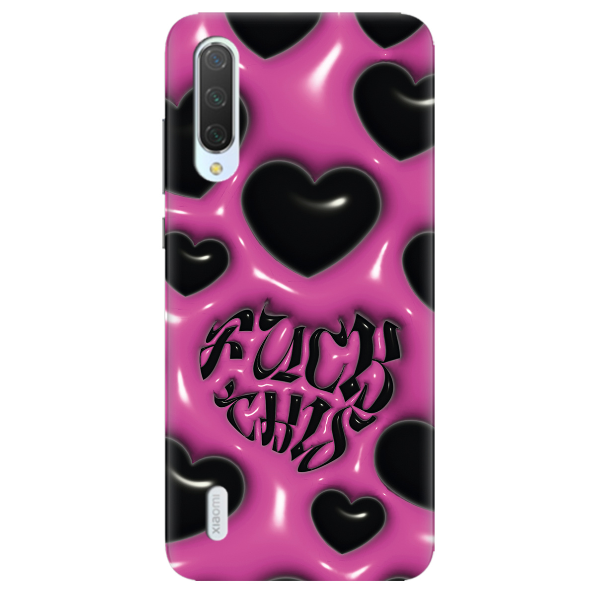 Чохол для Xiaomi Mi 9 Lite Зухвалі серця - фото 1 - Чохли для телефонів