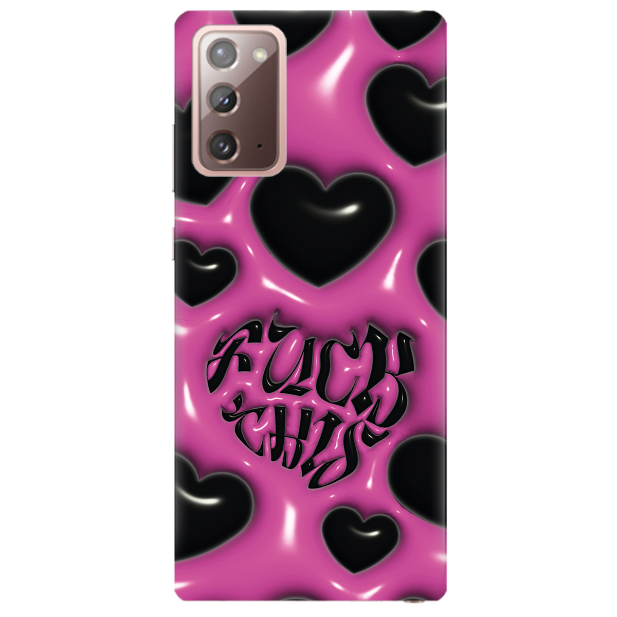 Чохол для Samsung Galaxy Note 20 Зухвалі серця - фото 1 - Чохли для телефонів