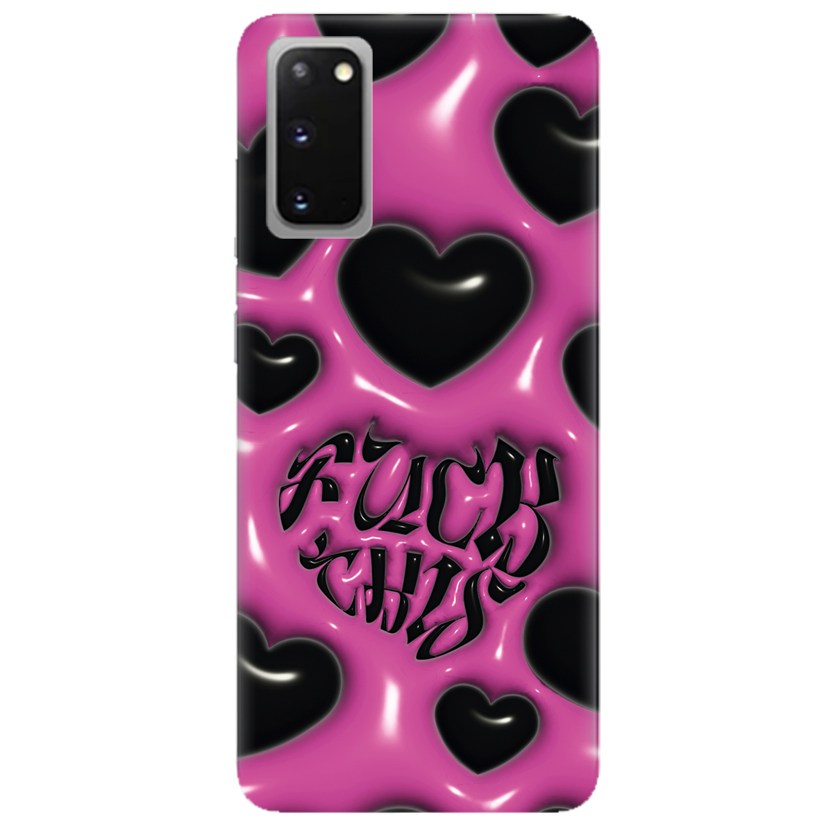 Чехол для Samsung Galaxy S20 Зухвалі серця - фото 1 - Чехлы для телефонов