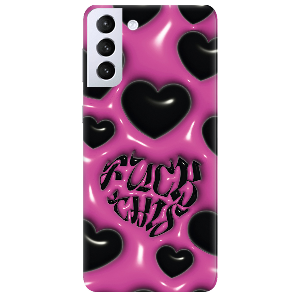 Чехол для Samsung Galaxy S21 Зухвалі серця - фото 1 Чехол для Samsung Galaxy S21 Зухвалі серця - фото 1 - Чехлы для телефонов