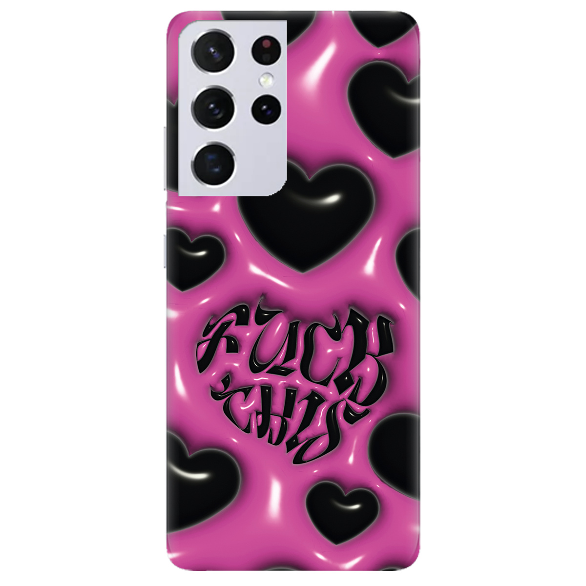 Чехол для Samsung Galaxy S21 Ultra Зухвалі серця - фото 1 Чехол для Samsung Galaxy S21 Ultra Зухвалі серця - фото 1 - Чехлы для телефонов