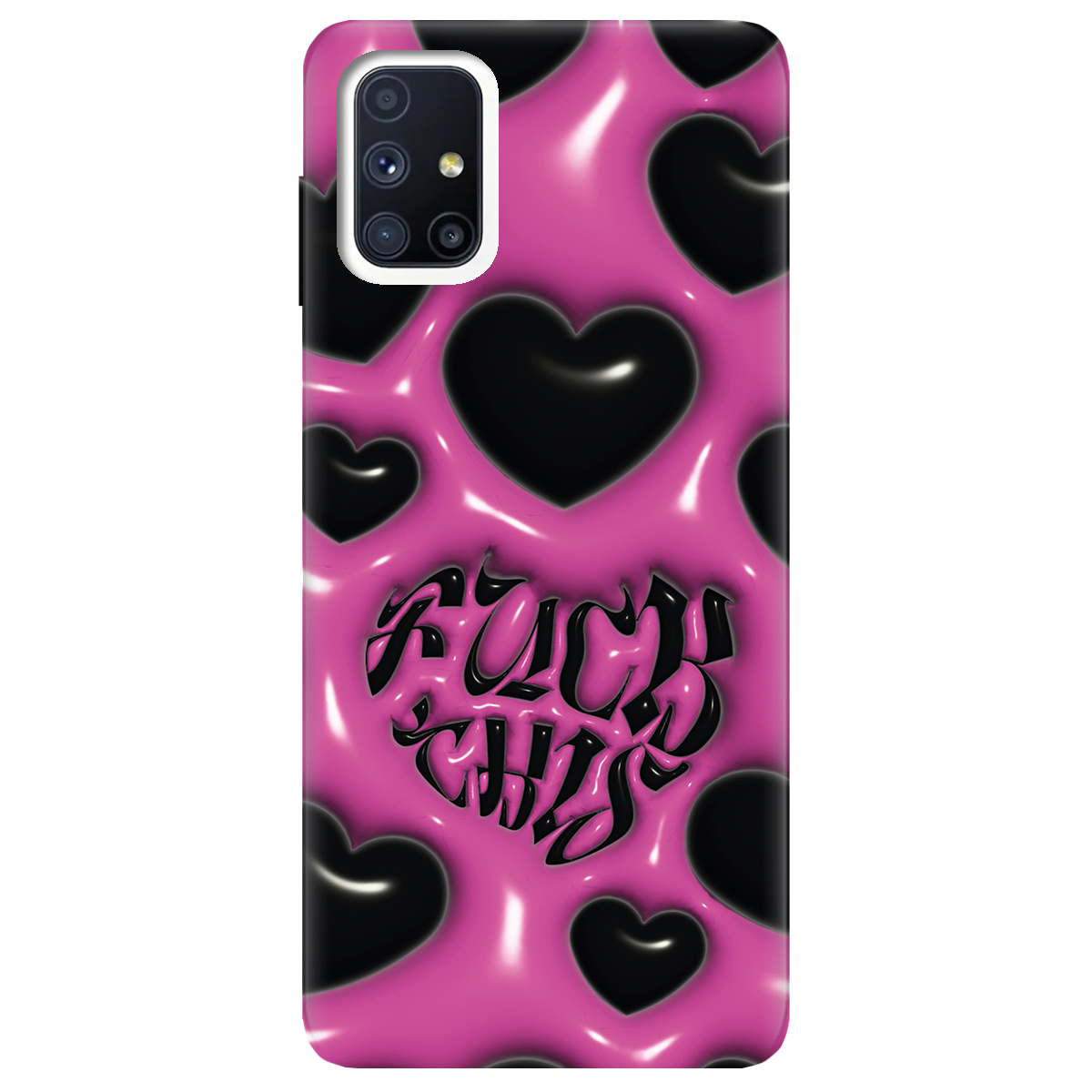 Чехол для Samsung Galaxy M51 Зухвалі серця - фото 1 - Чехлы для телефонов