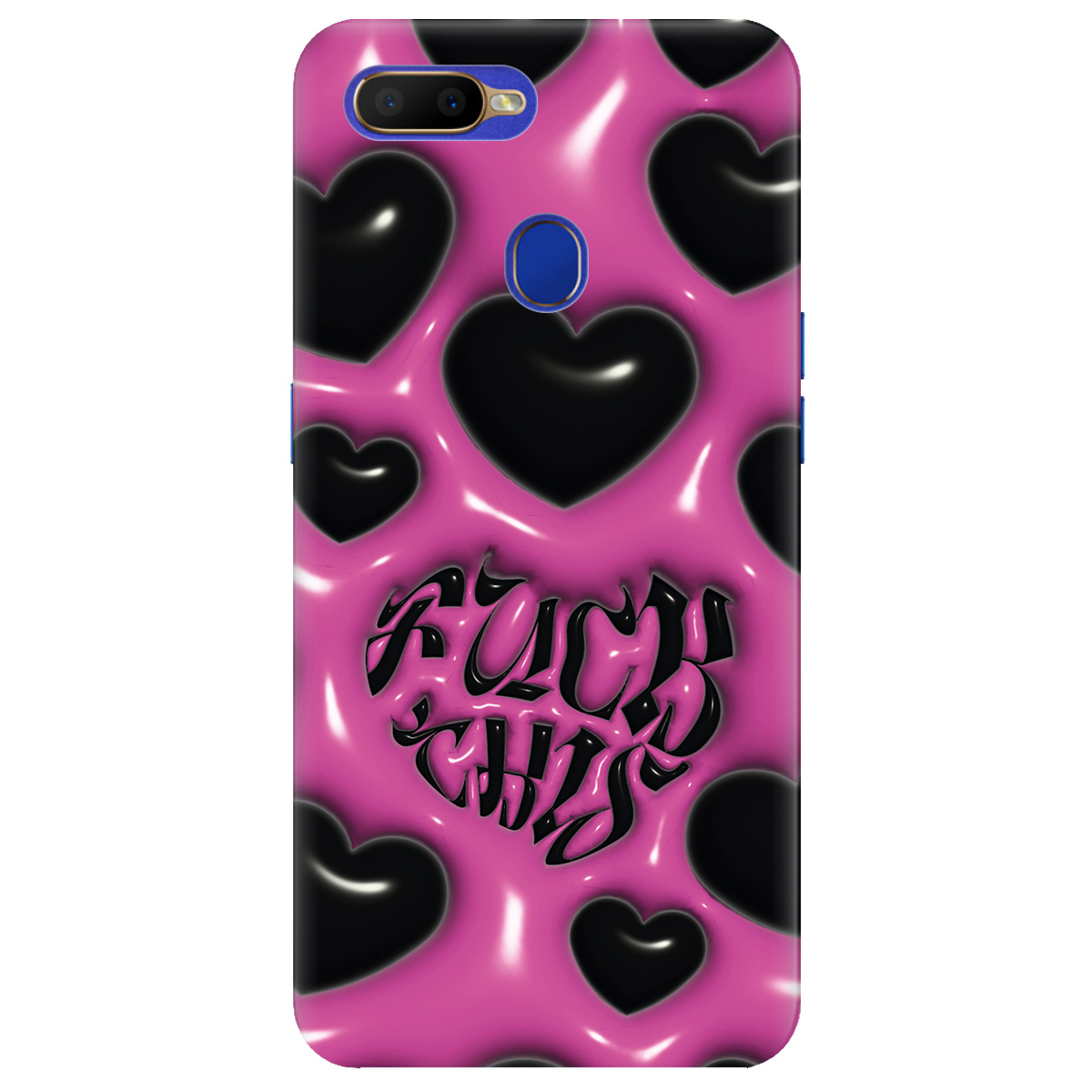 Чохол для Oppo A5s Зухвалі серця - фото 1 - Чохли для телефонів