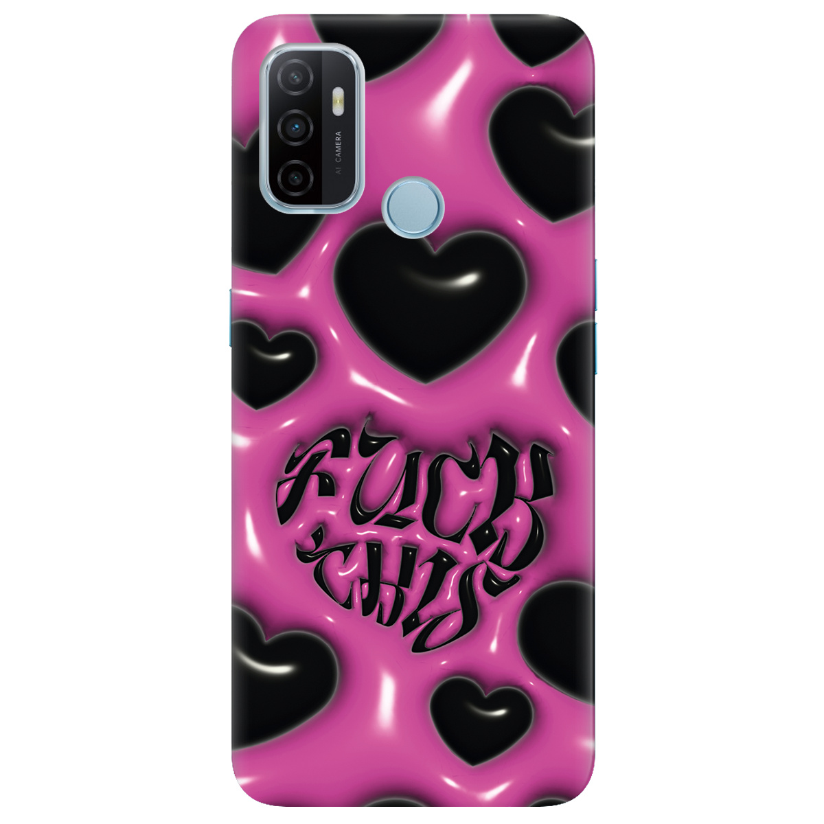 Чехол для Oppo A53/ A32/ A33 Зухвалі серця - фото 1 Чехол для Oppo A53/ A32/ A33 Зухвалі серця - фото 1 - Чехлы для телефонов