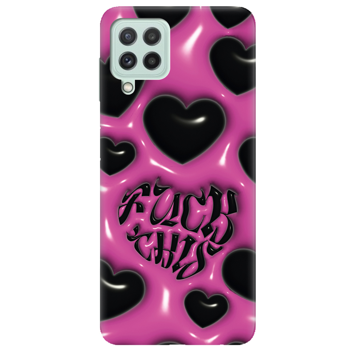 Чехол для Samsung Galaxy A22 4G Зухвалі серця - фото 1 - Чехлы для телефонов