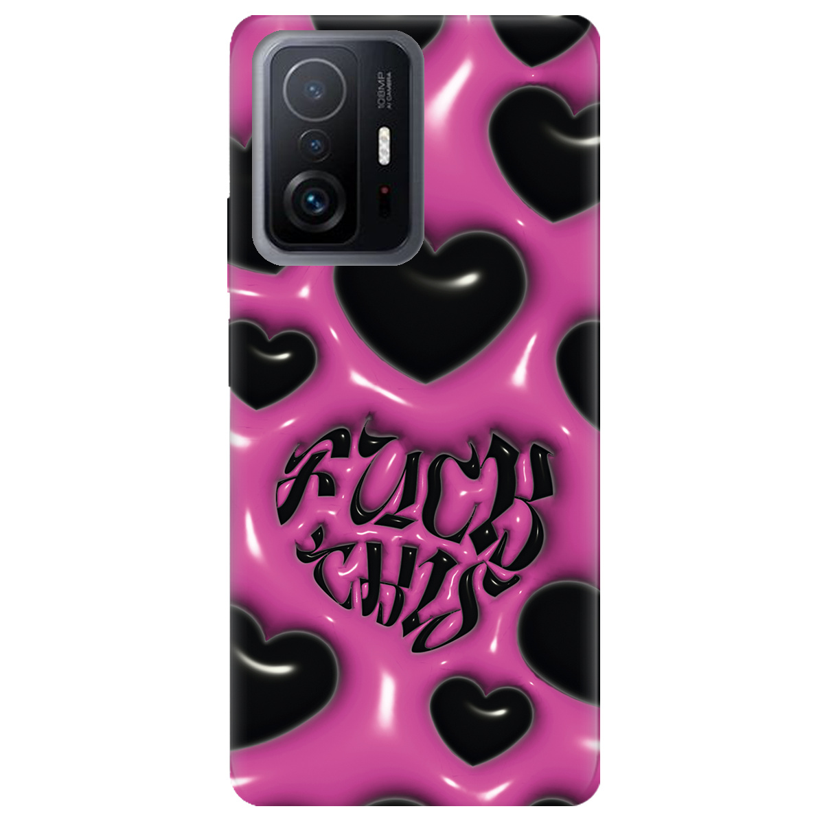 Чехол для Xiaomi 11T Зухвалі серця - фото 1 - Чехлы для телефонов