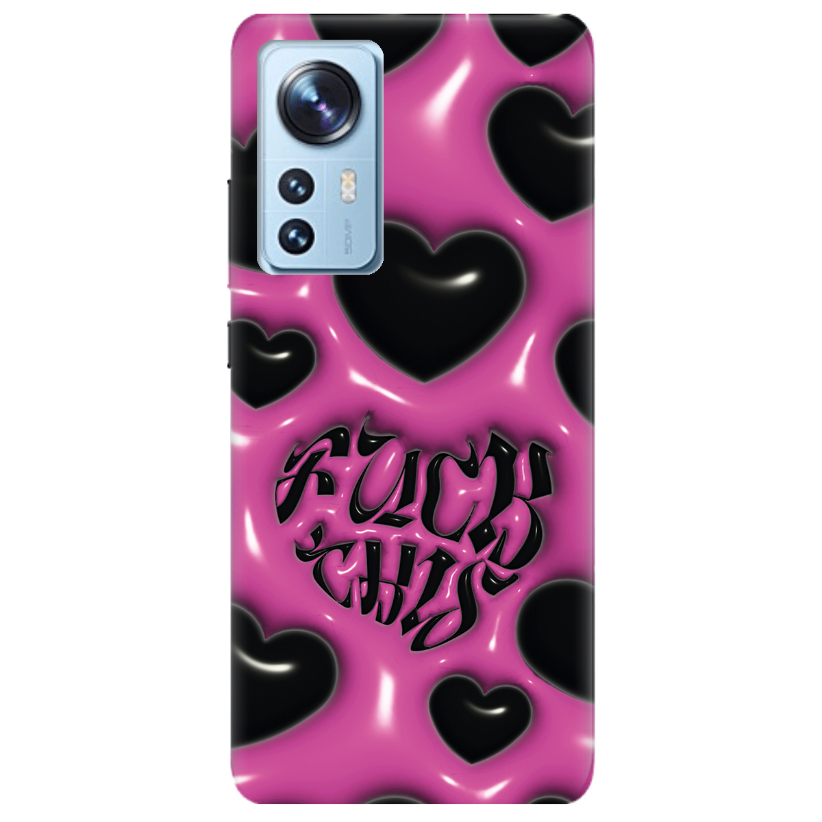 Чохол для Xiaomi 12X Зухвалі серця - фото 1 - Чохли для телефонів