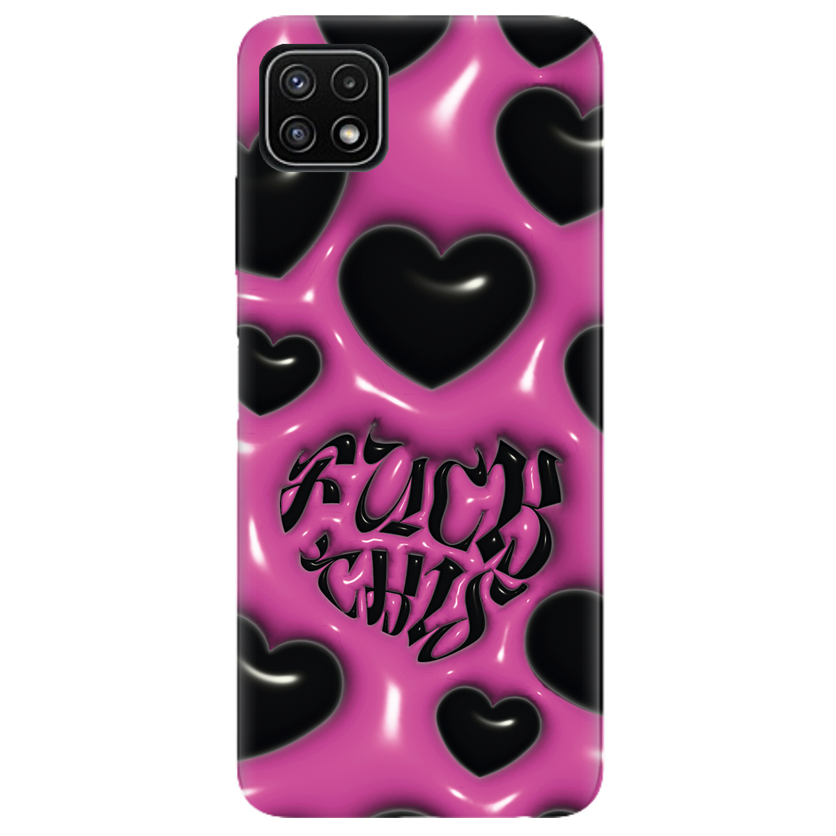 Чехол для Samsung Galaxy A22 5G Зухвалі серця - фото 1 - Чехлы для телефонов