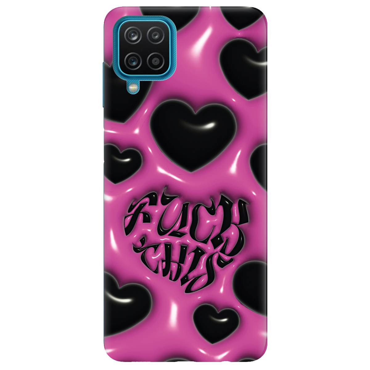 Чехол для Samsung Galaxy A12 5G Зухвалі серця - фото 1 - Чехлы для телефонов