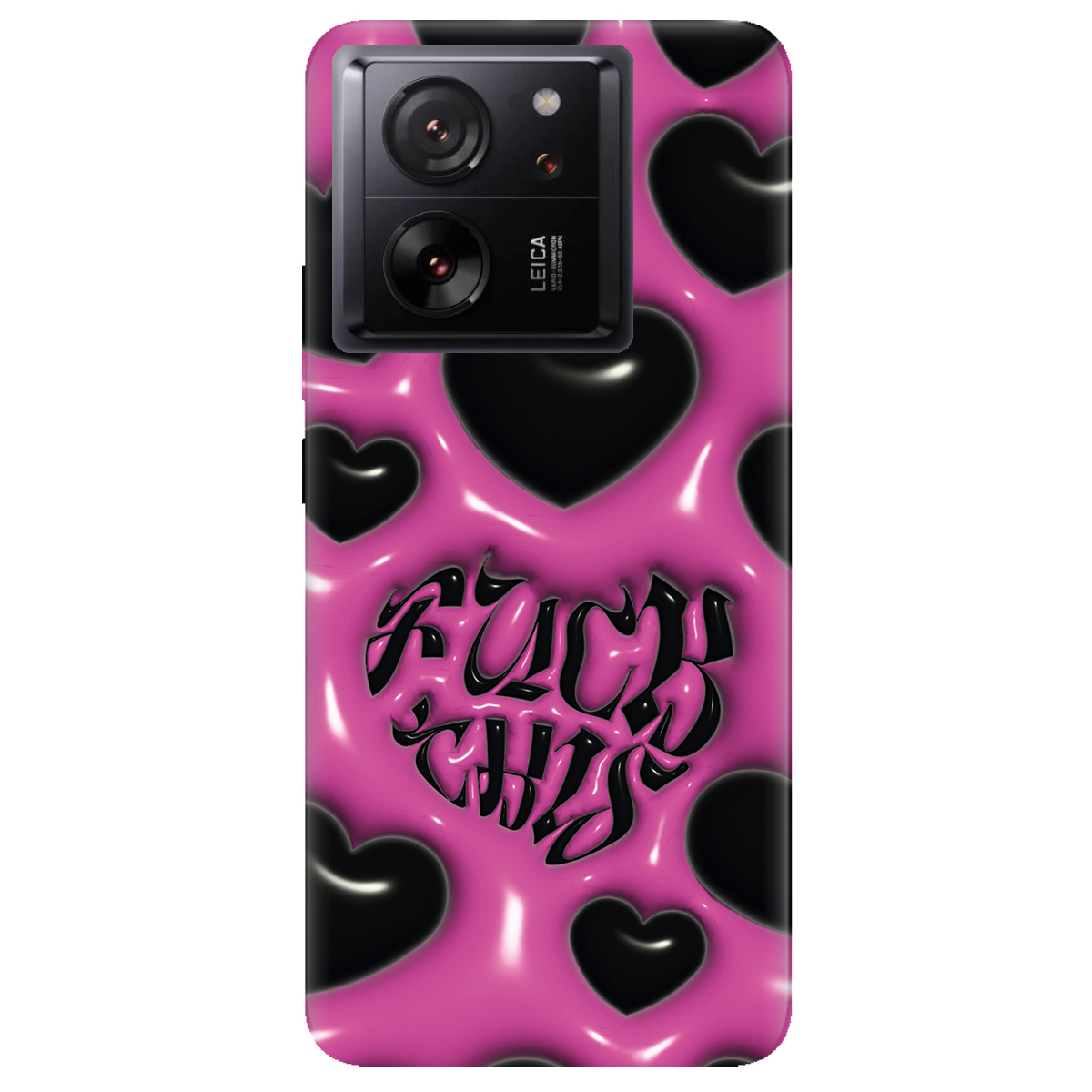 Чехол для Xiaomi 13T Зухвалі серця - фото 1 - Чехлы для телефонов