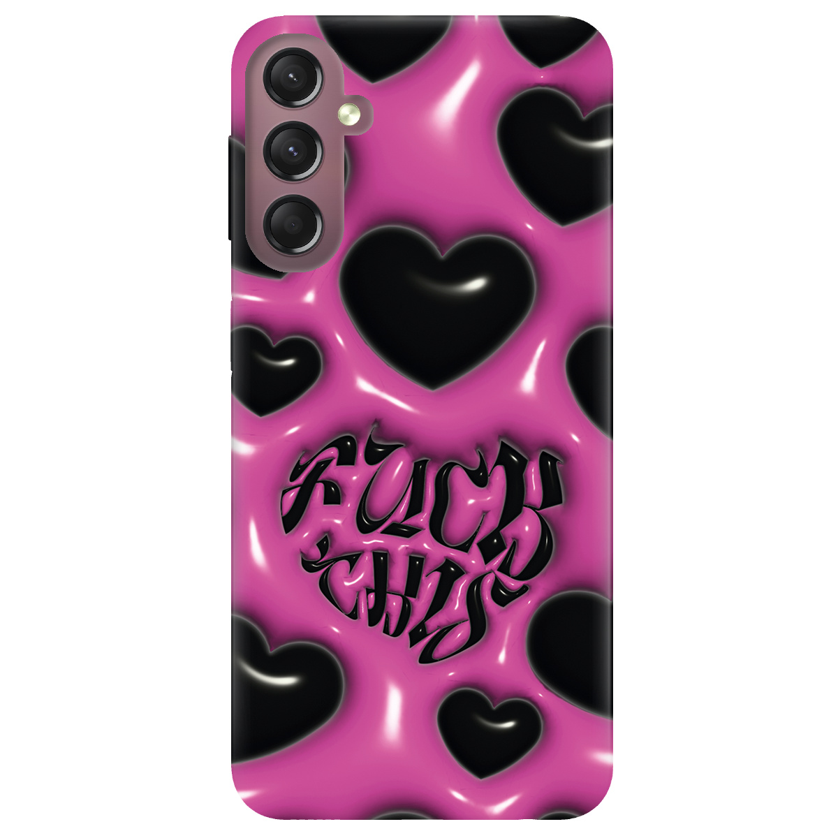 Чохол для Samsung Galaxy A05s Зухвалі серця - фото 1 - Чохли для телефонів