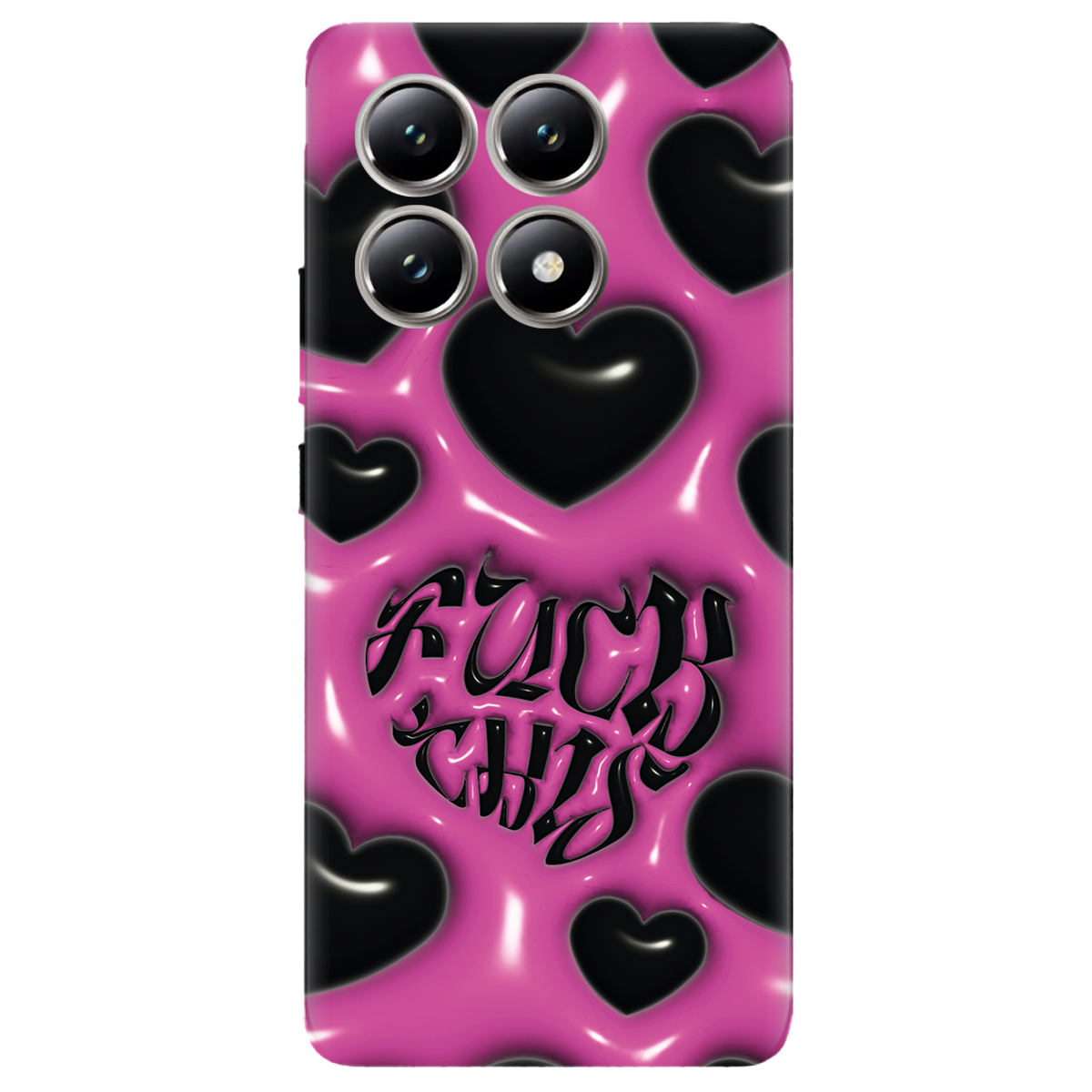 Чохол для Xiaomi 14T Зухвалі серця - фото 1 - Чохли для телефонів