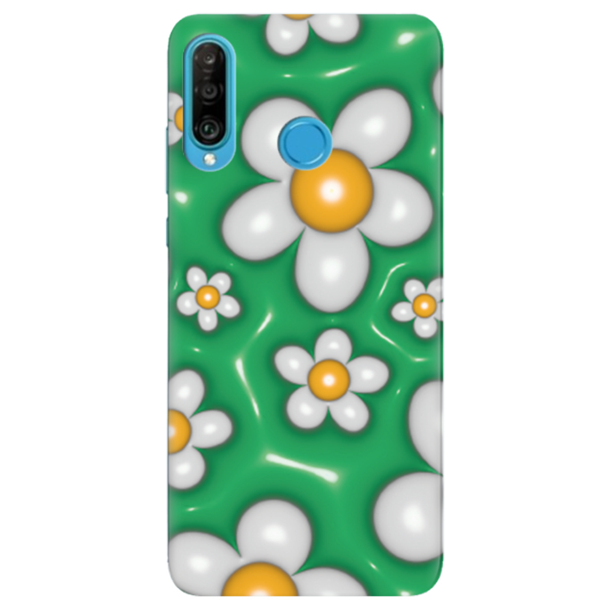 Чохол для Huawei P30 Lite Ромашкова галявина - фото 1 - Чохли для телефонів