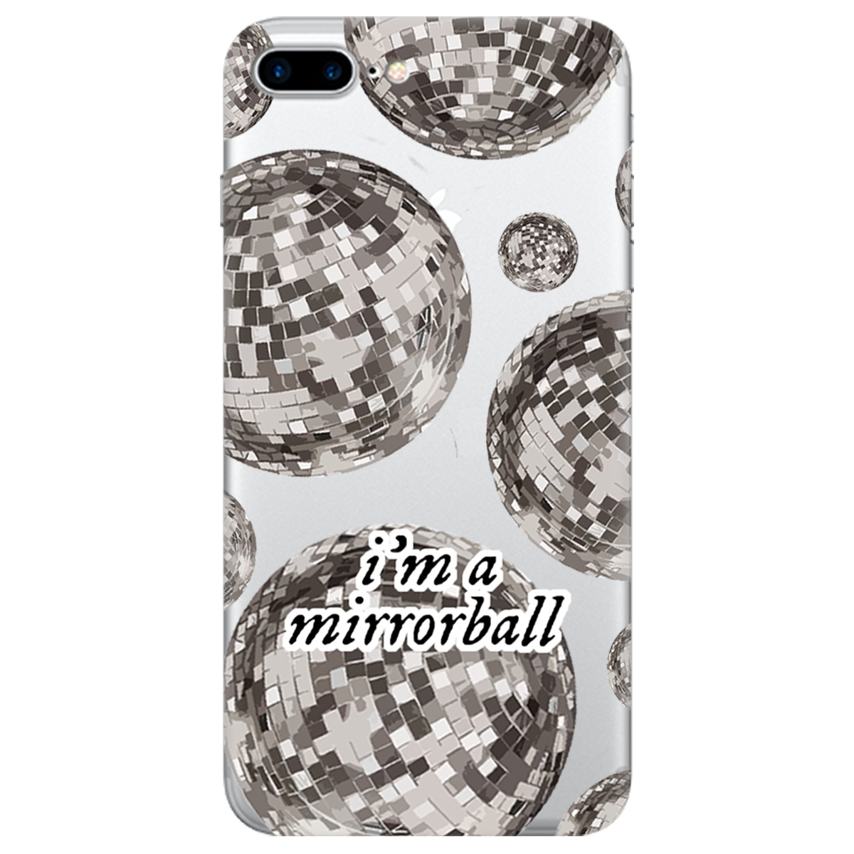 Чохол для Apple iPhone 8 Plus Сяючі кулі - фото 1 - Чохли для телефонів