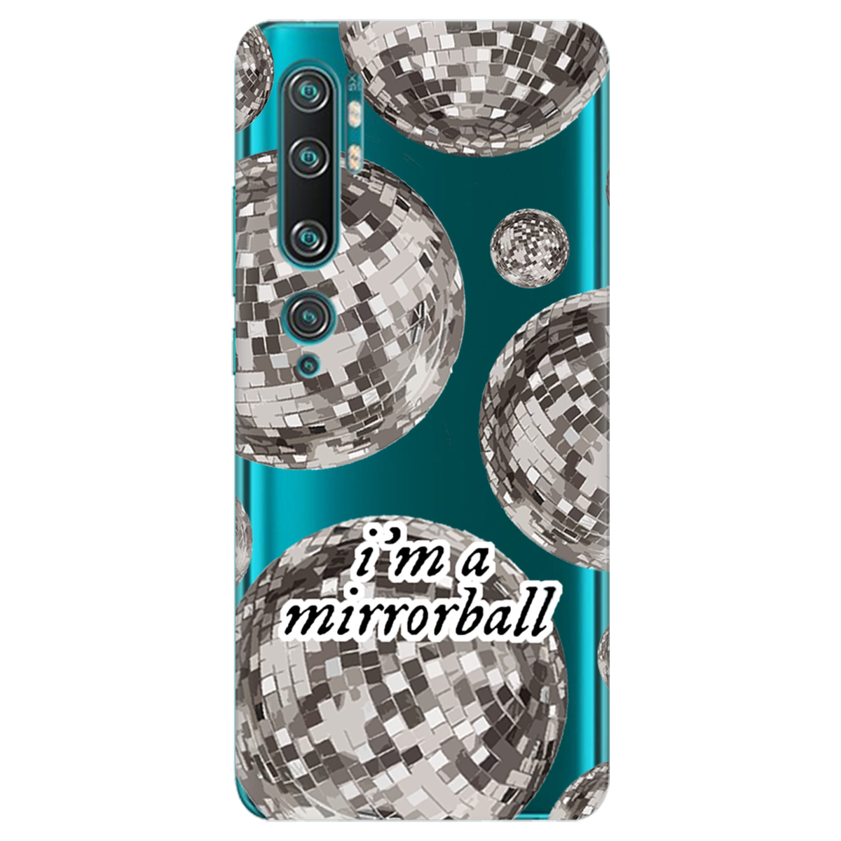 Чохол для Xiaomi Mi Note 10 Сяючі кулі - фото 1 - Чохли для телефонів