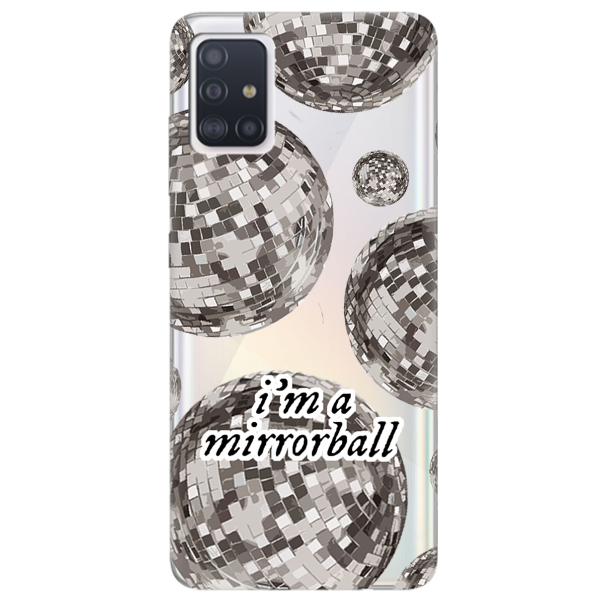 Чехол для Samsung Galaxy A71 Сяючі кулі - фото 1 - Чехлы для телефонов