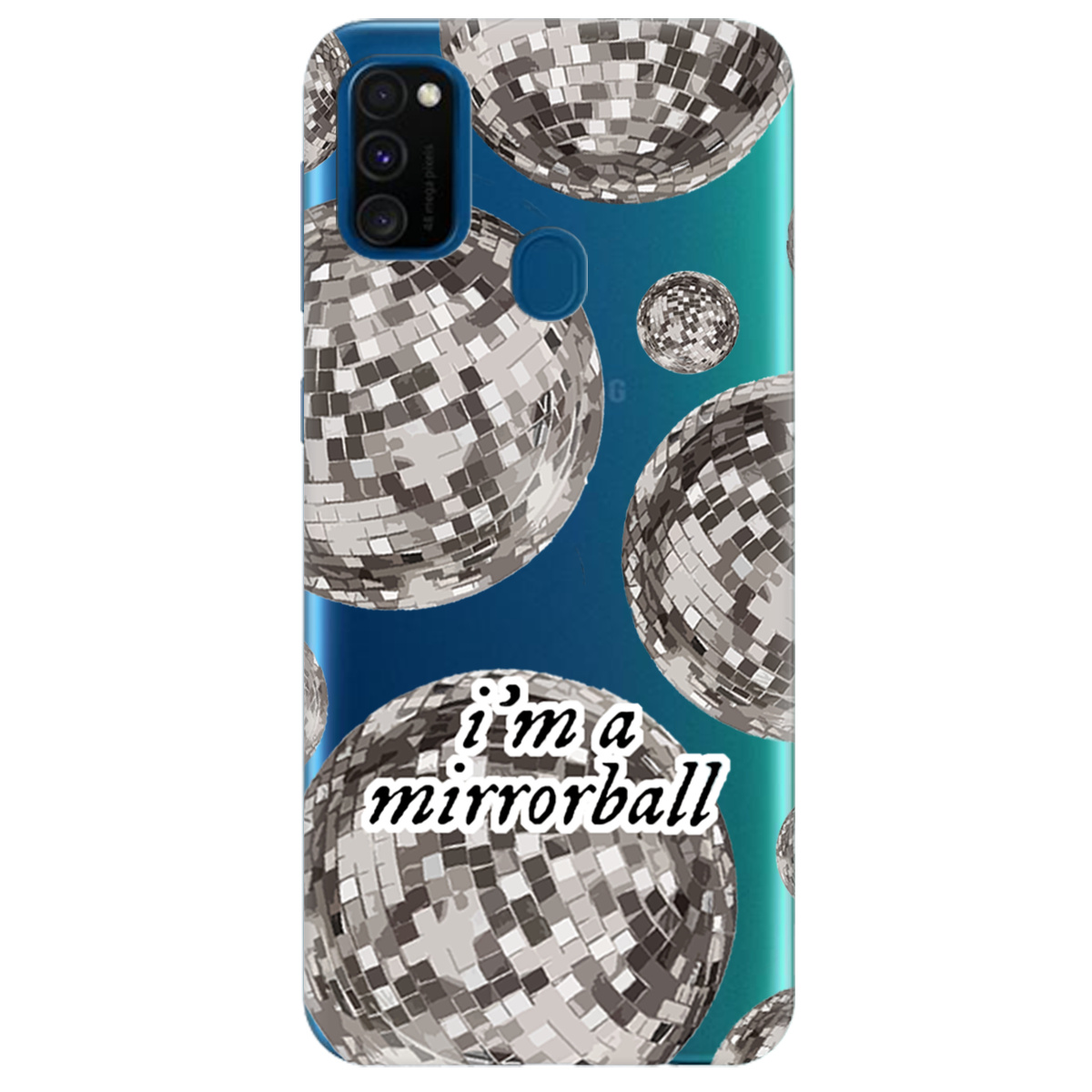 Чехол для Samsung Galaxy M21 Сяючі кулі - фото 1 - Чехлы для телефонов