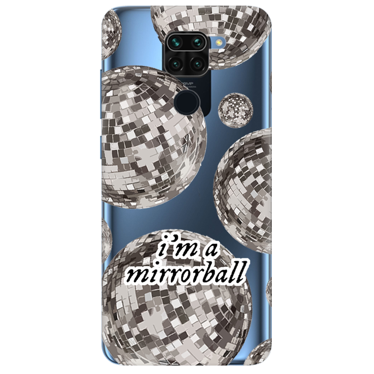 Чехол для Xiaomi Redmi Note 9 Сяючі кулі - фото 1 - Чехлы для телефонов