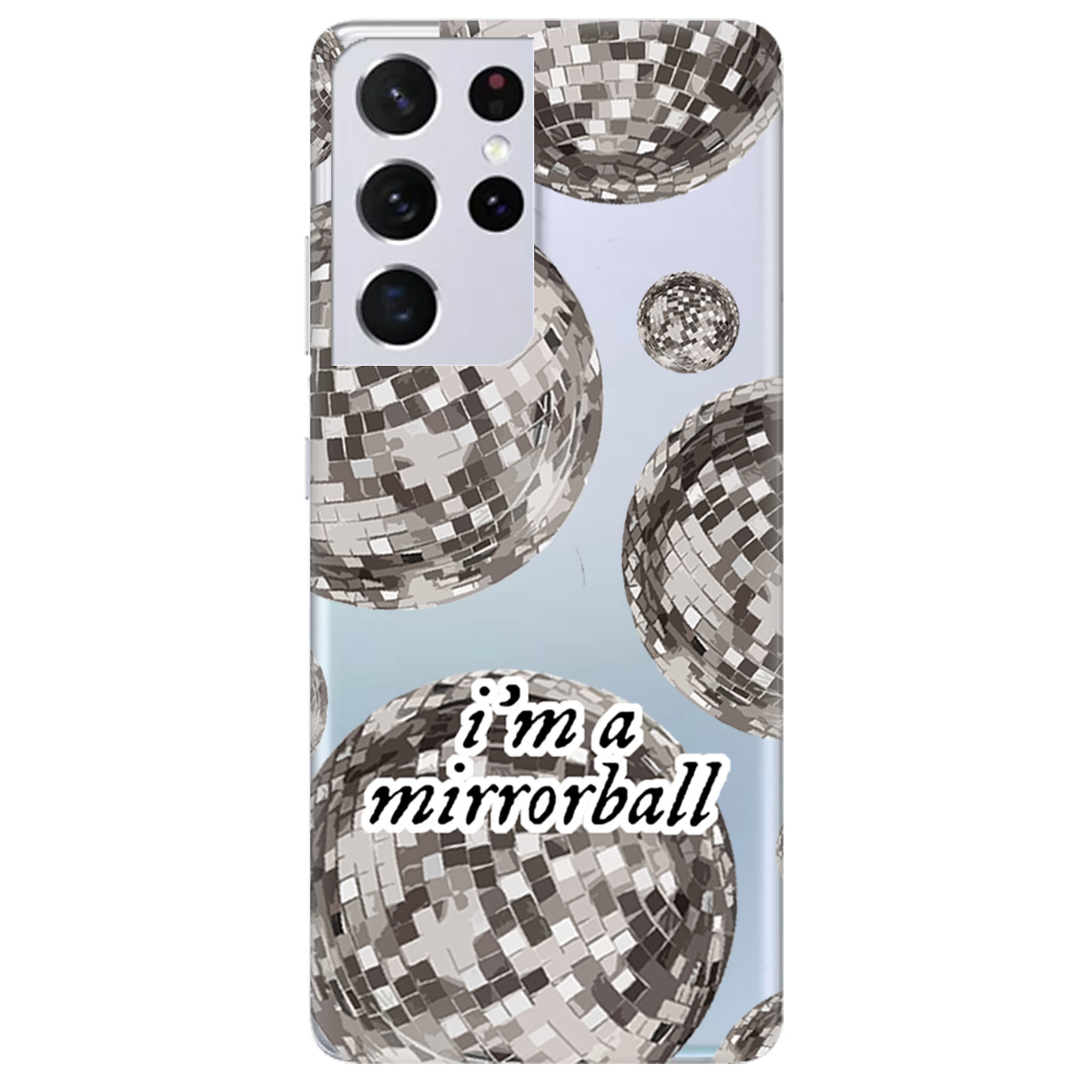 Чохол для Samsung Galaxy S21 Ultra Сяючі кулі - фото 1 Чохол для Samsung Galaxy S21 Ultra Сяючі кулі - фото 1 - Чохли для телефонів