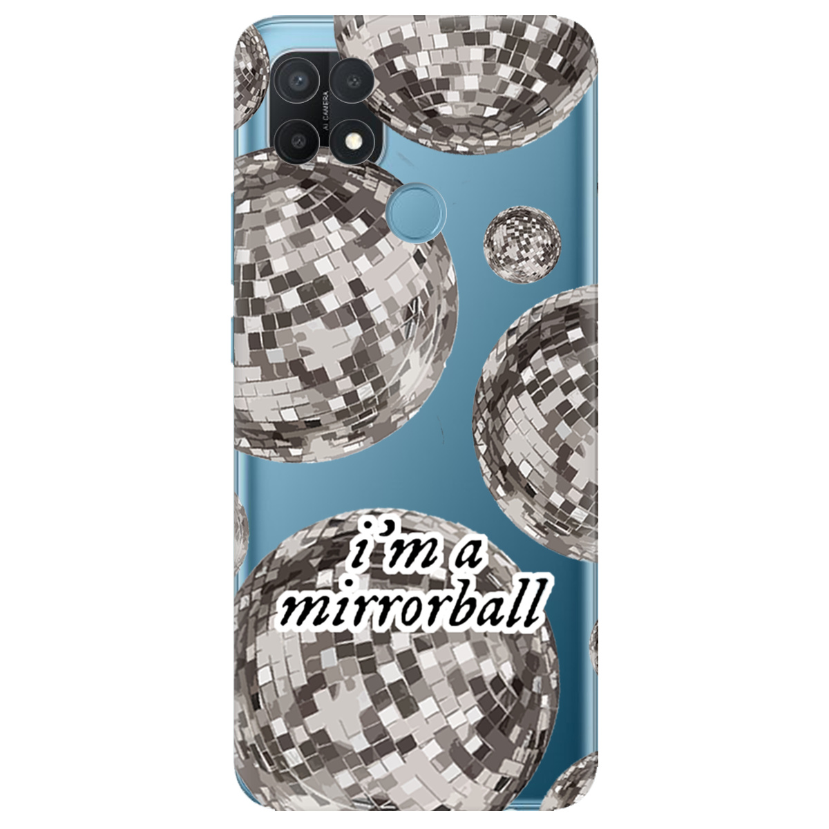 Чехол для Oppo A15s/ A15 Сяючі кулі - фото 1 Чехол для Oppo A15s/ A15 Сяючі кулі - фото 1 - Чехлы для телефонов