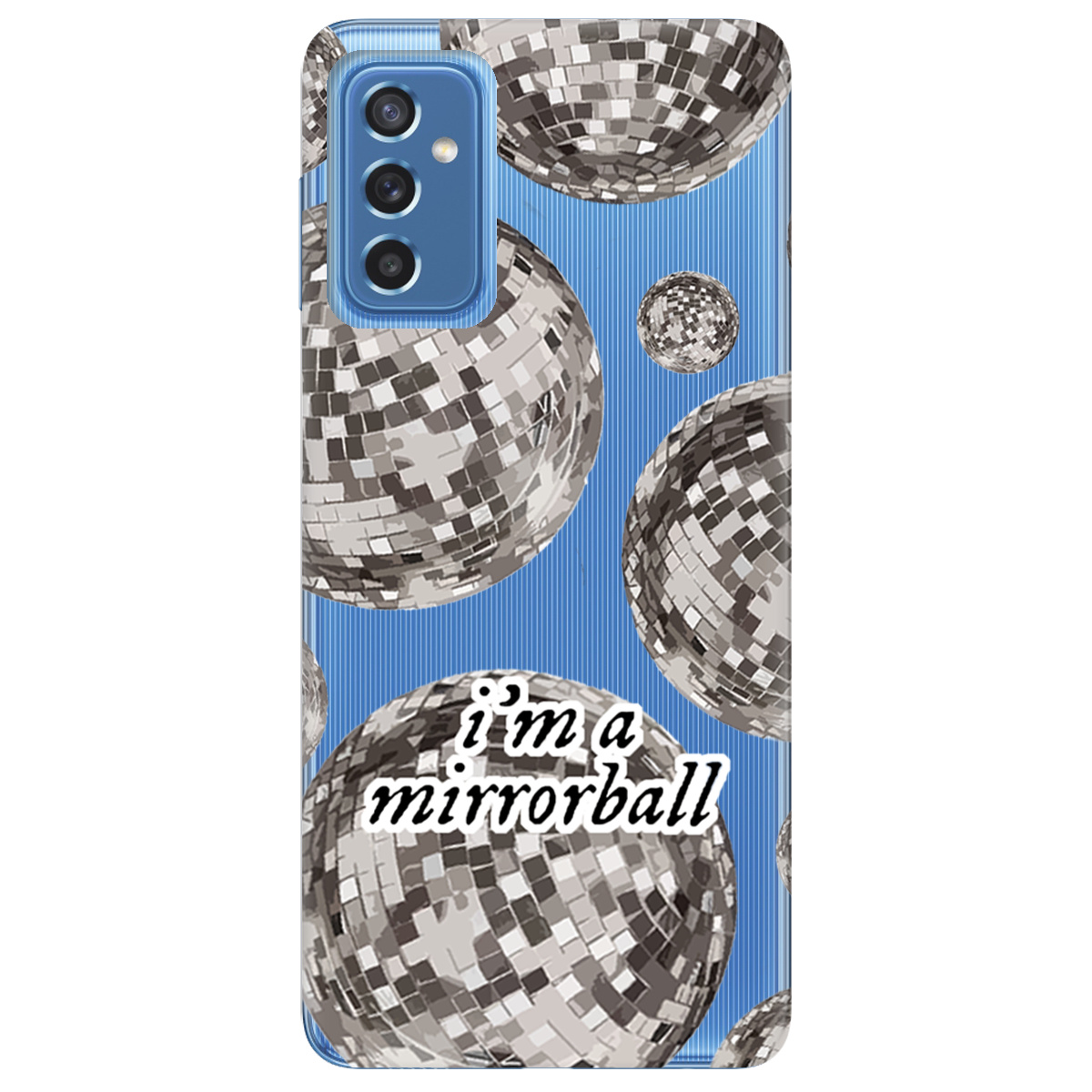 Чохол для Samsung Galaxy M52 Сяючі кулі - фото 1 - Чохли для телефонів