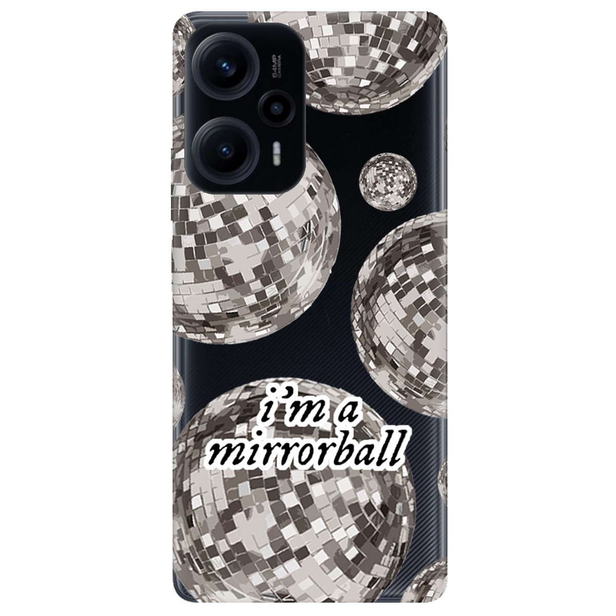 Чехол для Xiaomi Poco F5 Сяючі кулі - фото 1 - Чехлы для телефонов