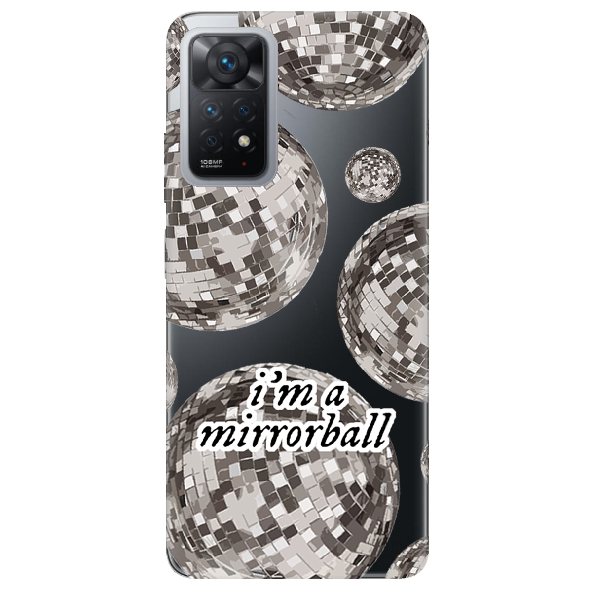 Чехол для Xiaomi Redmi Note 12 Pro 4G Сяючі кулі - фото 1 - Чехлы для телефонов