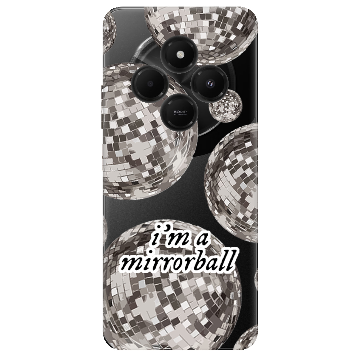 Чохол для Xiaomi Poco C75 Сяючі кулі - фото 1 - Чохли для телефонів