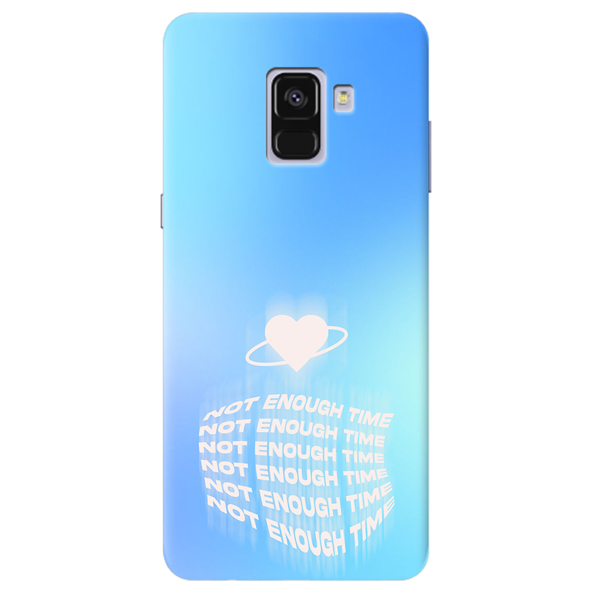 Чохол для Samsung Galaxy A8 Plus 2018 Часу обмаль - фото 1 - Чохли для телефонів