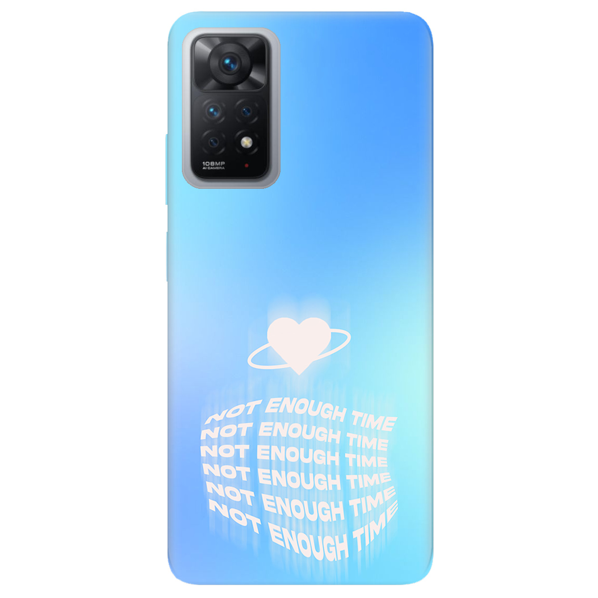 Чохол для Xiaomi Redmi Note 11 Pro Часу обмаль - фото 1 - Чохли для телефонів