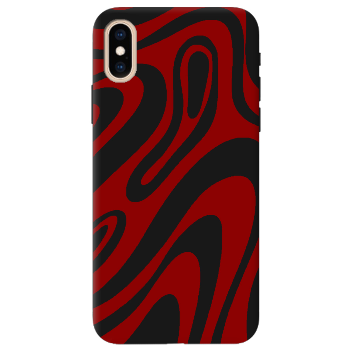 Чехол для Apple iPhone XS черный матовый soft touch Червона енергія - фото 1 Чехол для Apple iPhone XS черный матовый soft touch Червона енергія - фото 1 - Чехлы для телефонов