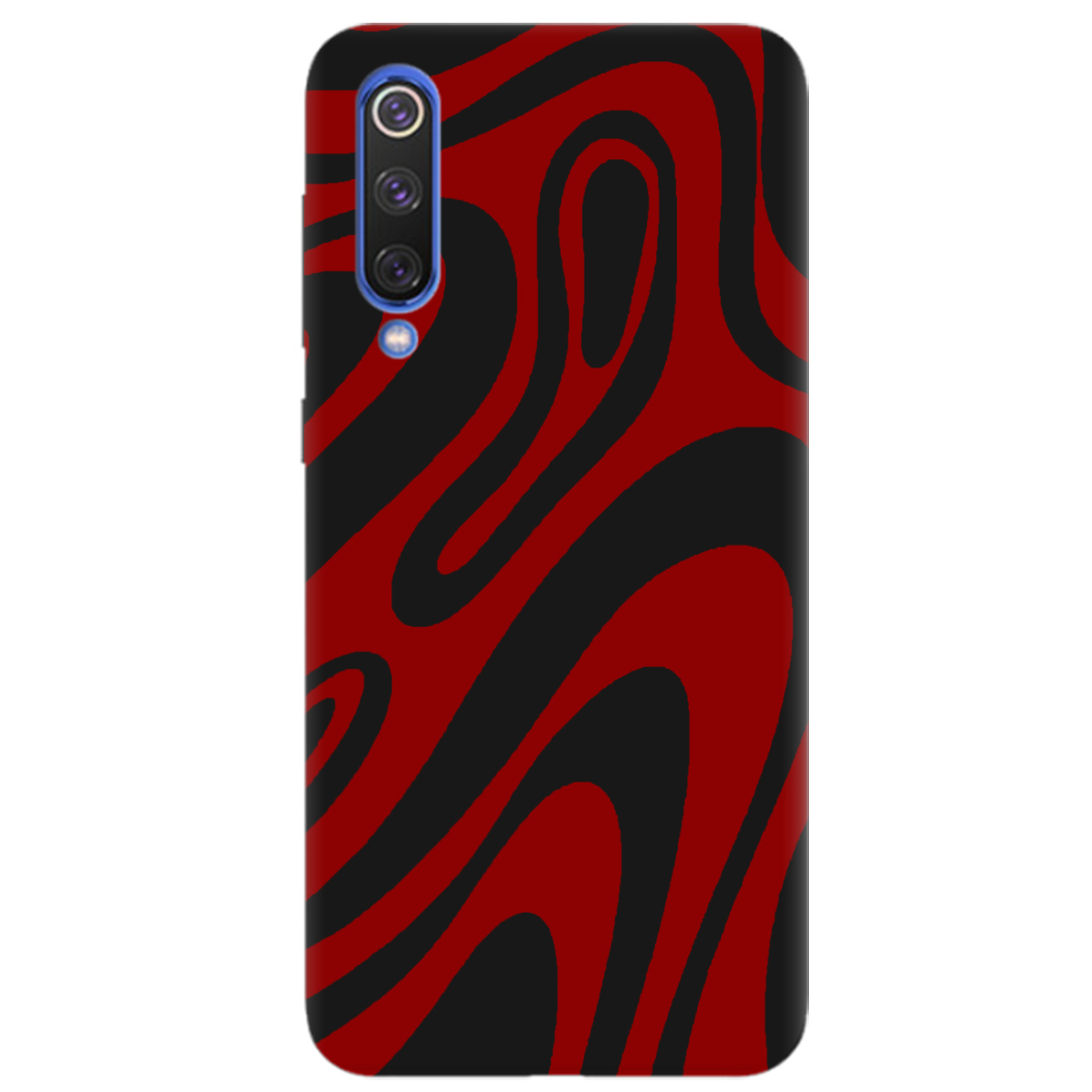 Чехол для Xiaomi Mi 9 черный матовый soft touch Червона енергія - фото 1 - Чехлы для телефонов