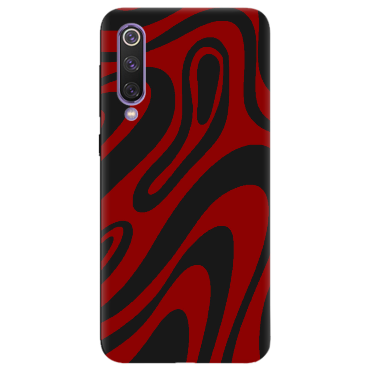 Чехол для Xiaomi Mi 9 SE черный матовый soft touch Червона енергія - фото 1 - Чехлы для телефонов