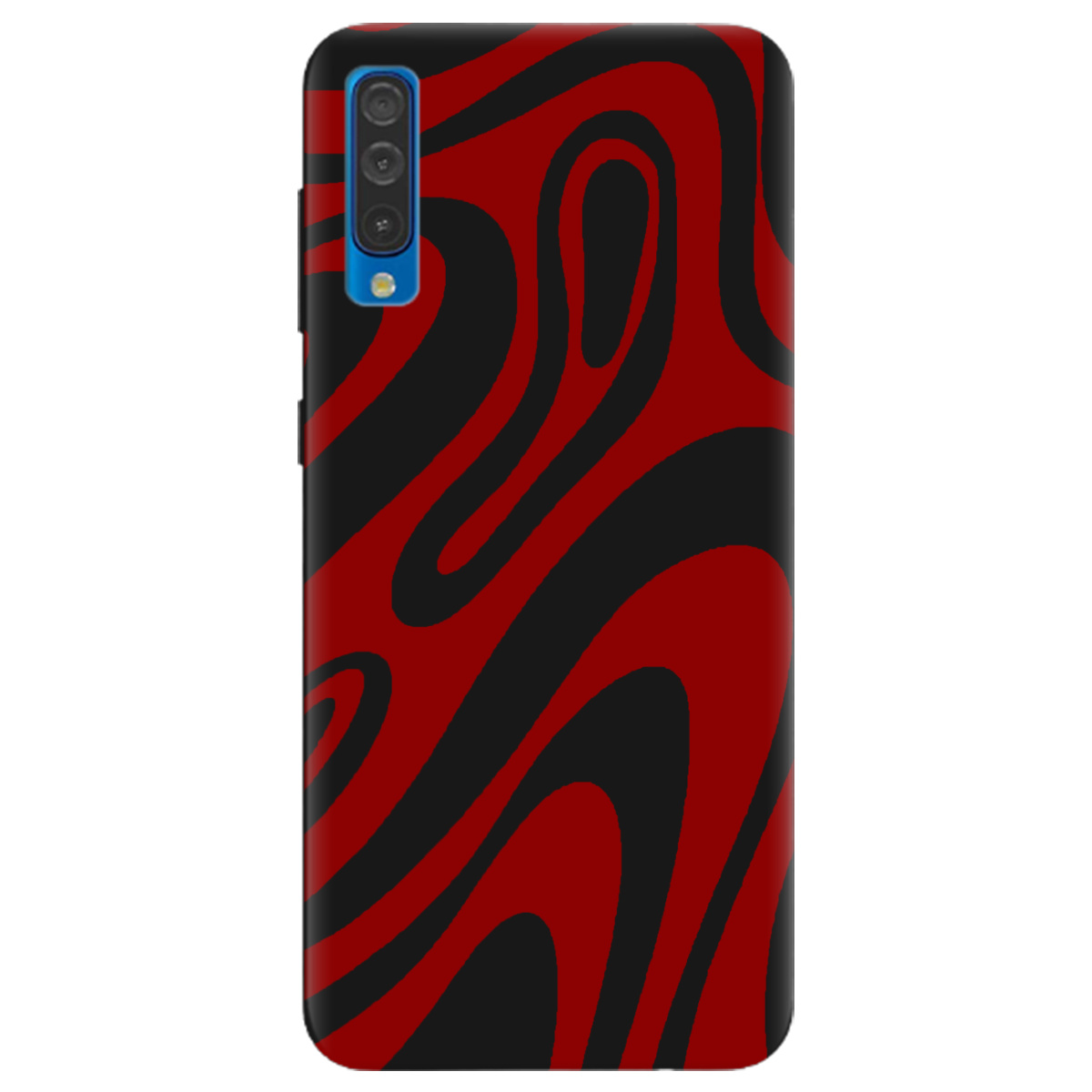 Чехол для Samsung Galaxy A50 черный матовый soft touch Червона енергія - фото 1 Чехол для Samsung Galaxy A50 черный матовый soft touch Червона енергія - фото 1 - Чехлы для телефонов