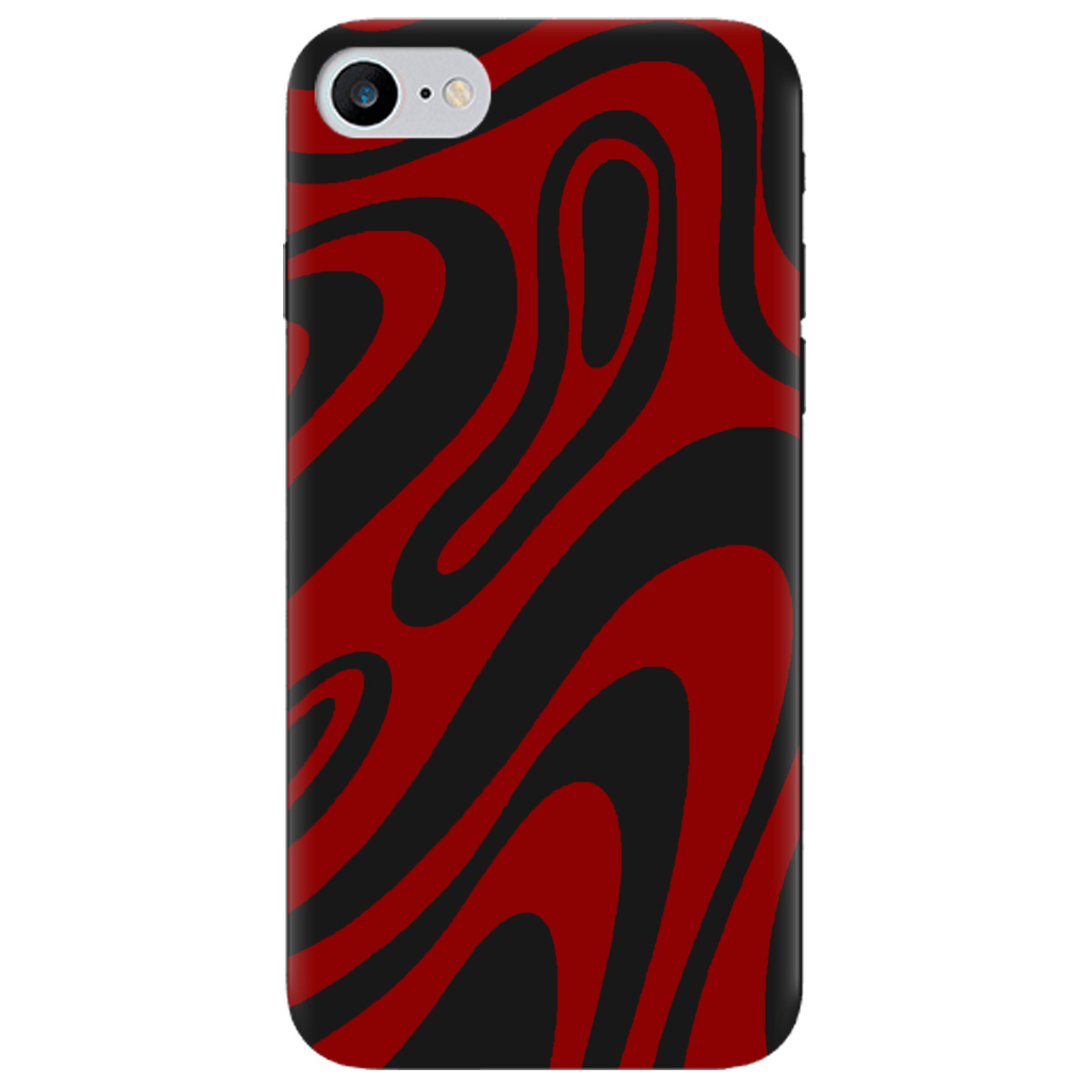 Чехол для Apple iPhone SE 2020 черный матовый soft touch Червона енергія - фото 1 Чехол для Apple iPhone SE 2020 черный матовый soft touch Червона енергія - фото 1 - Чехлы для телефонов