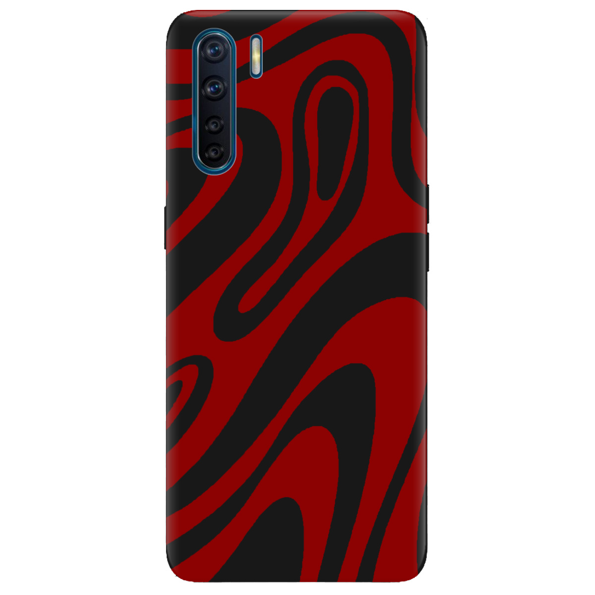 Чехол для Oppo Reno 3 черный матовый soft touch Червона енергія - фото 1 Чехол для Oppo Reno 3 черный матовый soft touch Червона енергія - фото 1 - Чехлы для телефонов