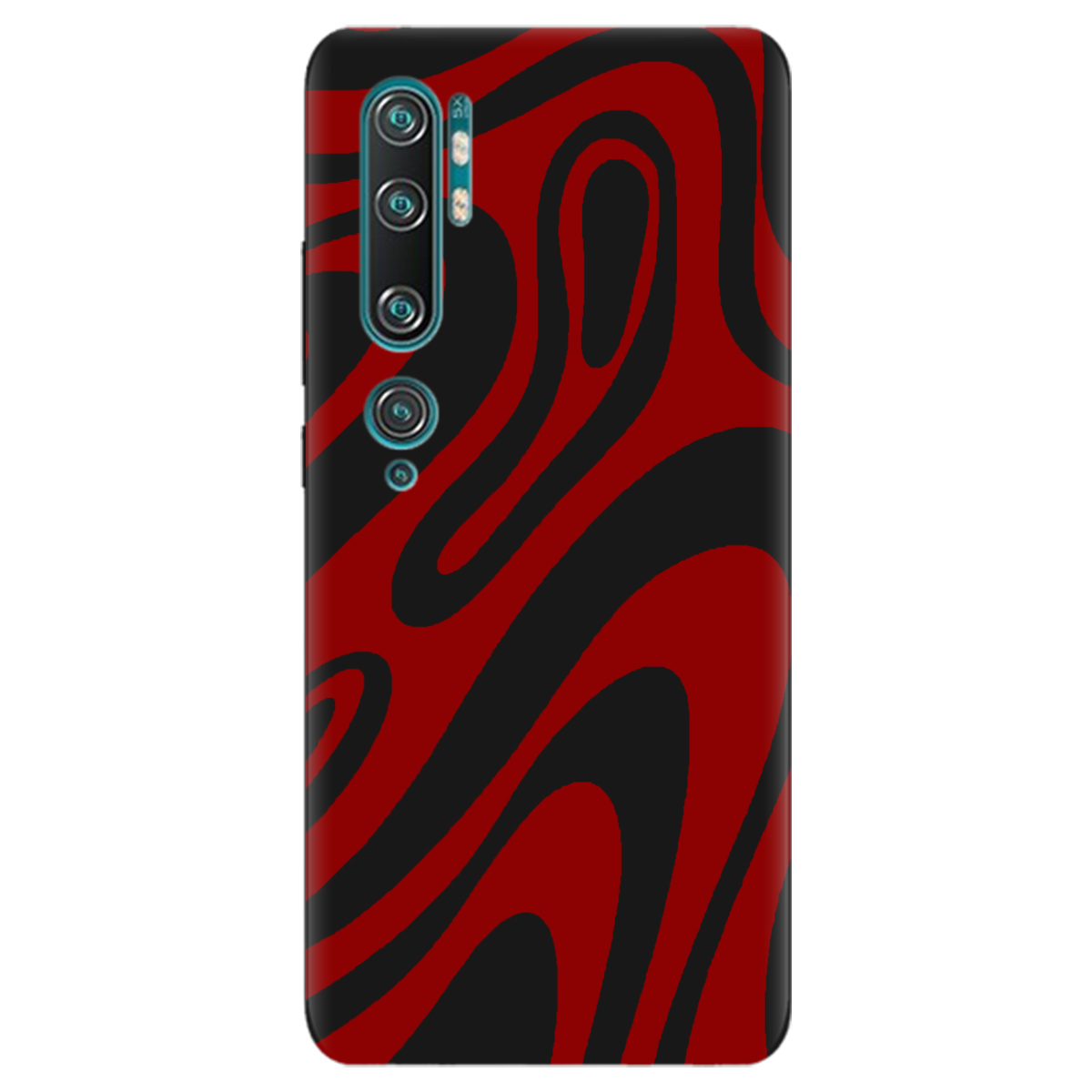 Чехол для Xiaomi Mi Note 10 Pro черный матовый soft touch Червона енергія - фото 1 - Чехлы для телефонов