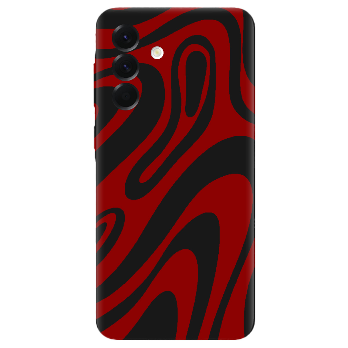 Чехол для Samsung Galaxy A56 5G черный матовый soft touch Червона енергія - фото 1 - Чехлы для телефонов