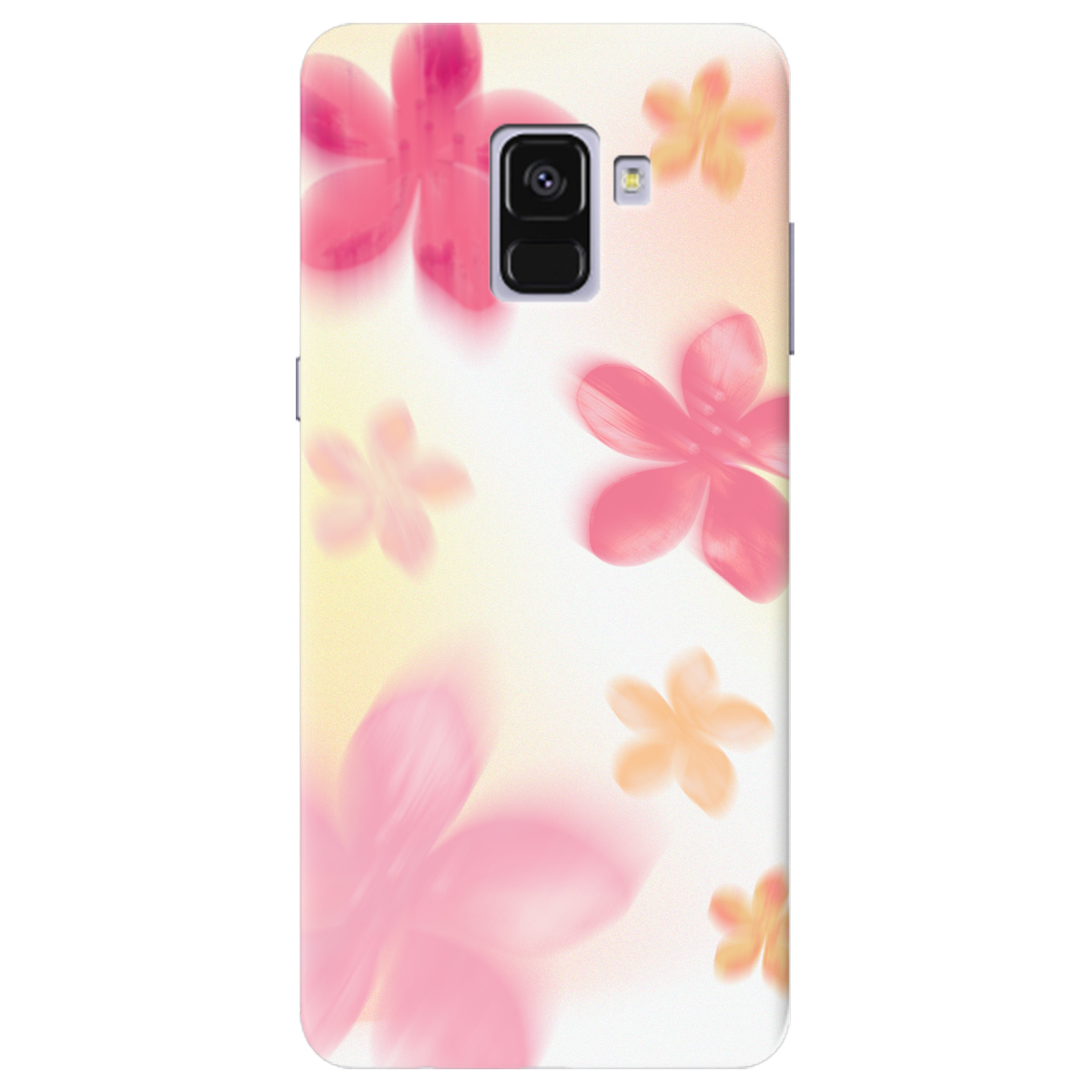 Чохол для Samsung Galaxy A8 2018 Квітковий подих - фото 1 - Чохли для телефонів