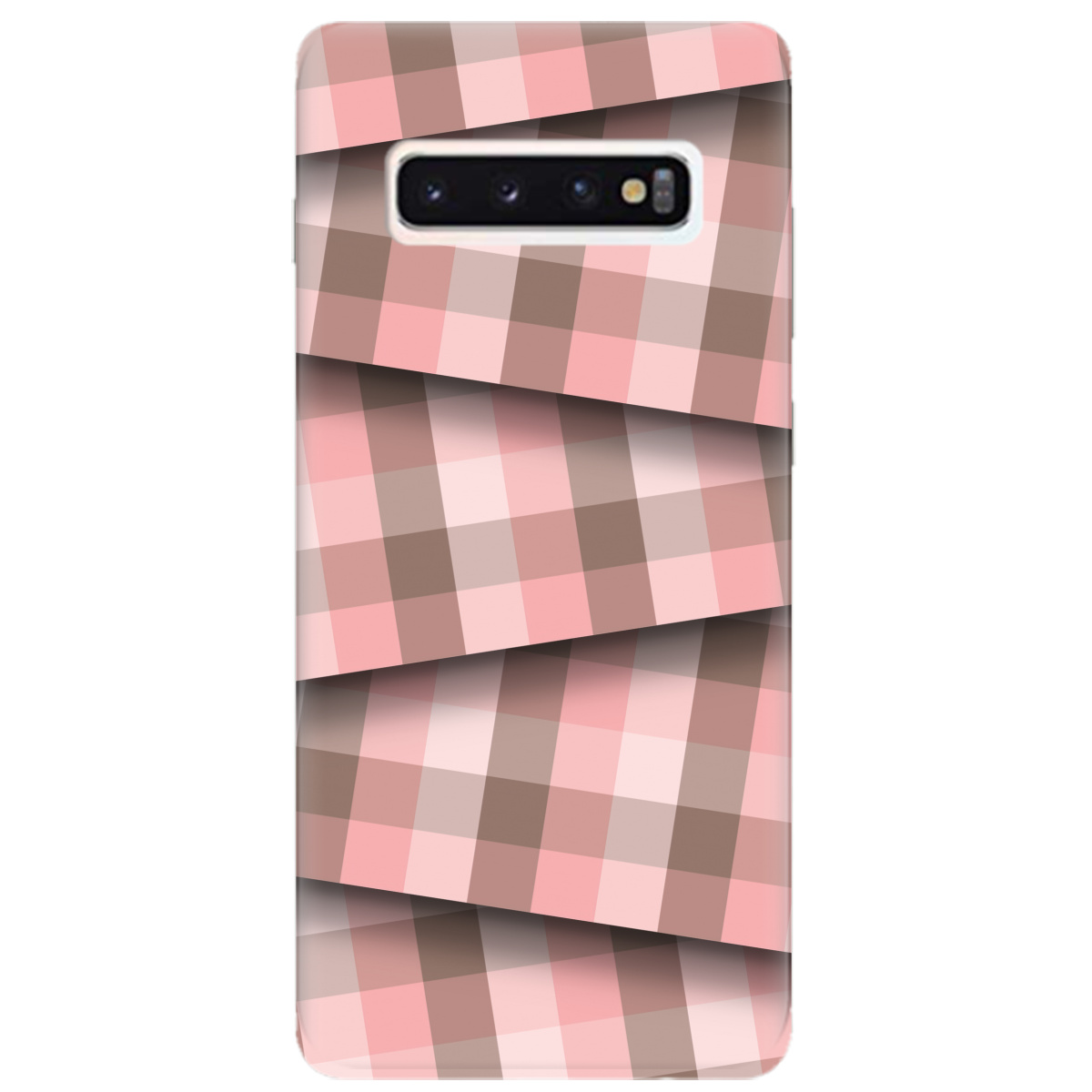 Чохол для Samsung Galaxy S10 Модерн у клітинку - фото 1 - Чохли для телефонів