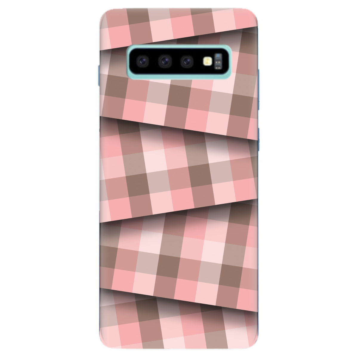 Чохол для Samsung Galaxy S10 Plus Модерн у клітинку - фото 1 - Чохли для телефонів