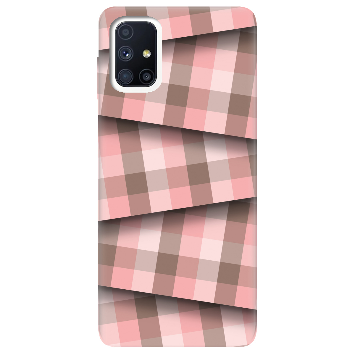 Чехол для Samsung Galaxy M51 Модерн у клітинку - фото 1 - Чехлы для телефонов