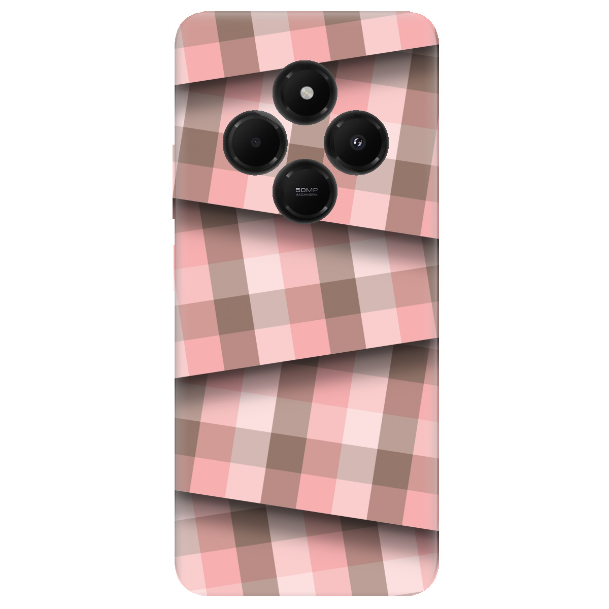 Чехол для Xiaomi Poco C75 Модерн у клітинку - фото 1 - Чехлы для телефонов