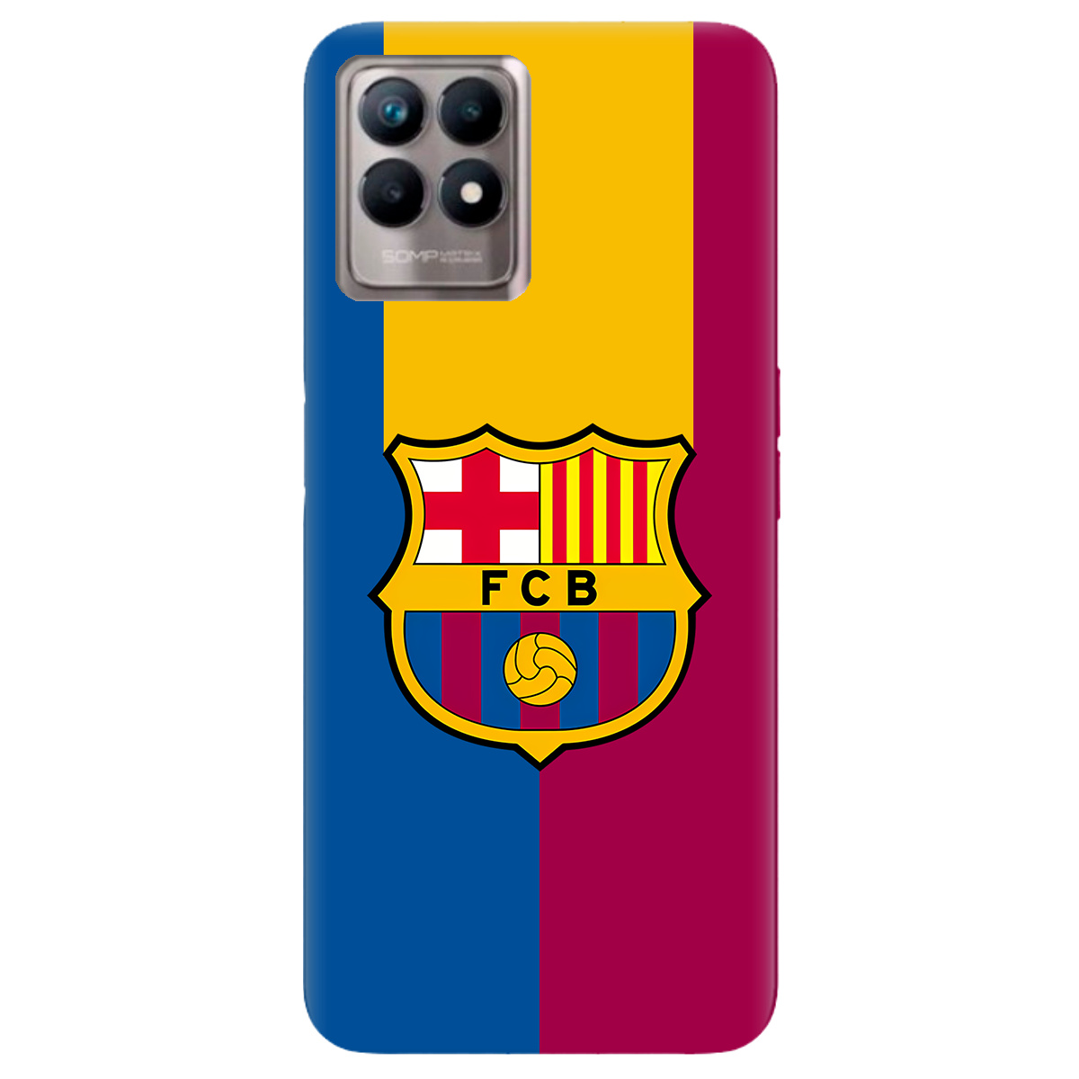 Чехол для Realme 8i Barcelona - фото 1 - Чехлы для телефонов
