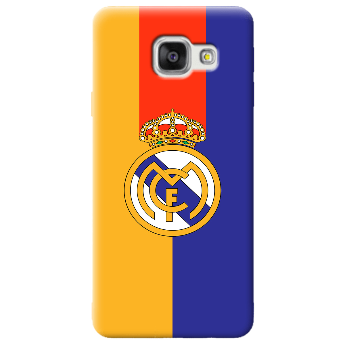 Чехол для Samsung Galaxy A3 2016 Real Madrid - фото 1 Чехол для Samsung Galaxy A3 2016 Real Madrid - фото 1 - Чехлы для телефонов