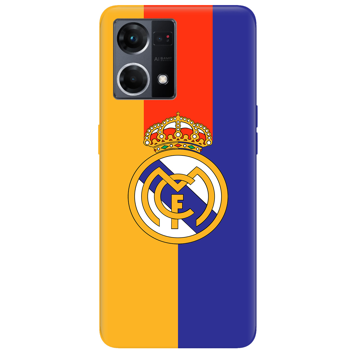 Чохол для Oppo Reno  7 4G Real Madrid - фото 1 Чохол для Oppo Reno  7 4G Real Madrid - фото 1 - Чохли для телефонів