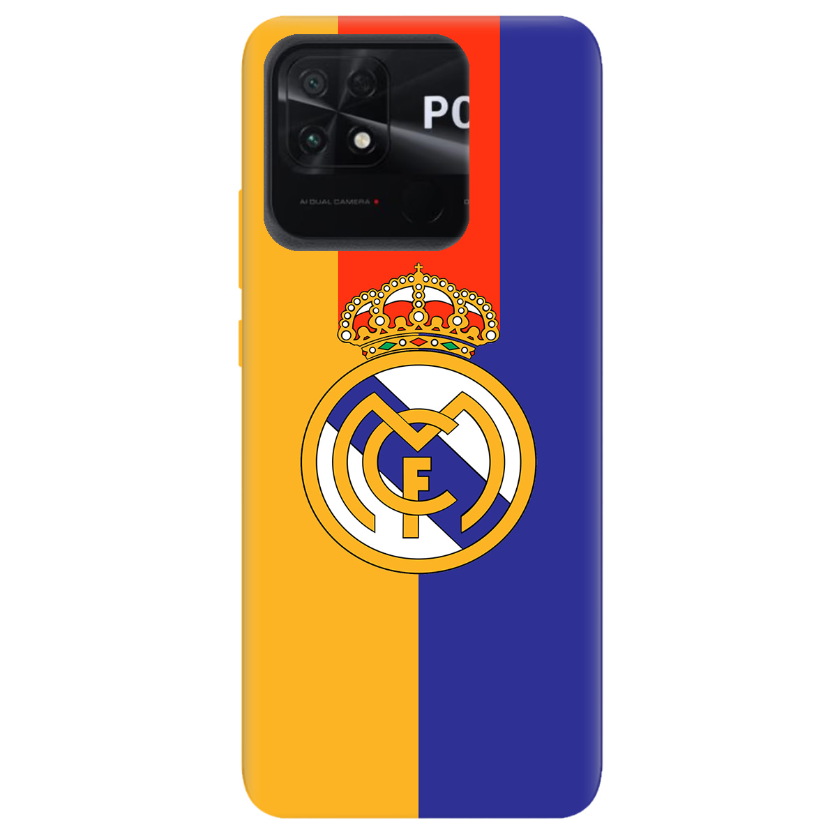 Чехол для Xiaomi Poco C40 Real Madrid - фото 1 - Чехлы для телефонов
